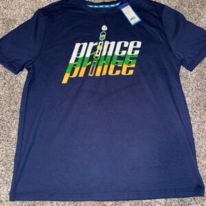Prince Dynamic Blue and Green Short Sleeve Tee